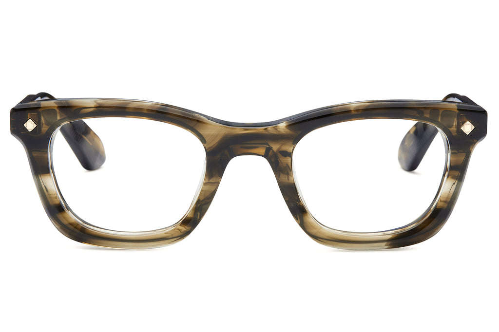 Lunetterie Générale - Forever Young Eyeglasses Olive & 18K Gold