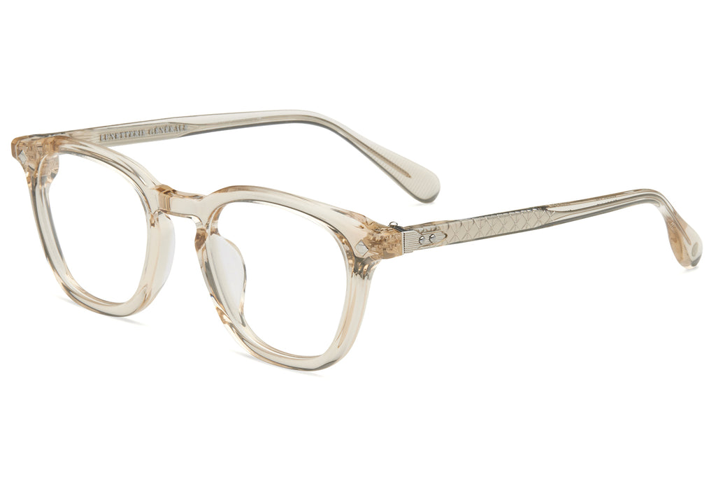 Lunetterie Générale - Maestro Rain Eyeglasses Smoke Crystal & Palladium