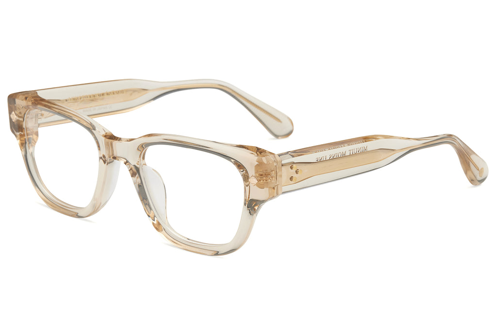 Lunetterie Générale - Minuit Moins Une Eyeglasses Smoke Crystal & Champagne
