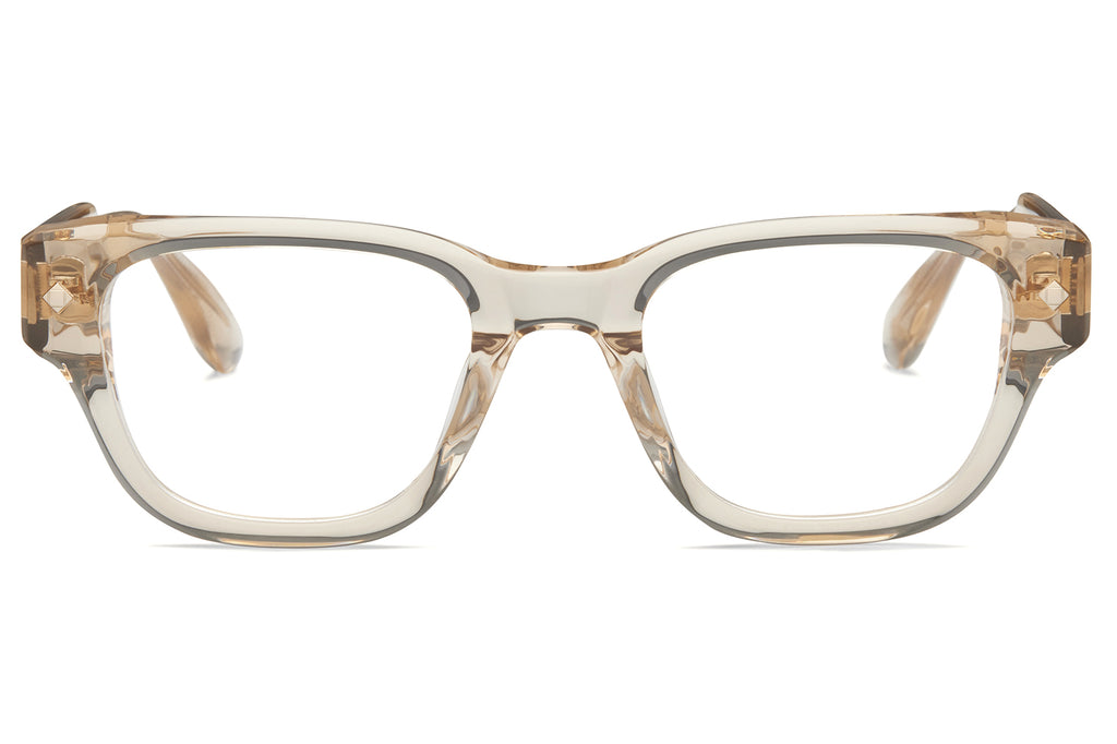 Lunetterie Générale - Minuit Moins Une Eyeglasses Smoke Crystal & Champagne