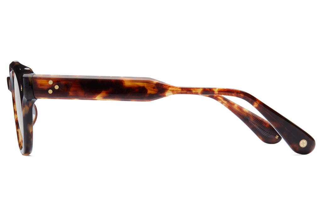 Lunetterie Générale - The Gift Of Mortality Eyeglasses Medium Tortoise & 24K Gold