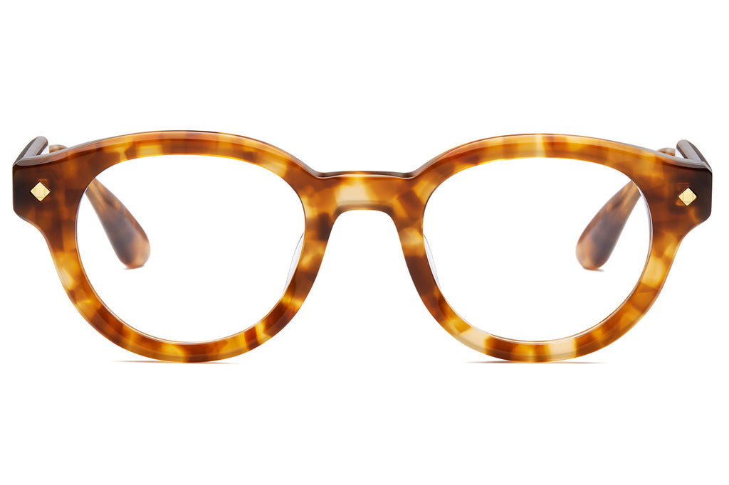 Lunetterie Générale - The Gift Of Mortality Eyeglasses Light Tortoise & 24k Gold