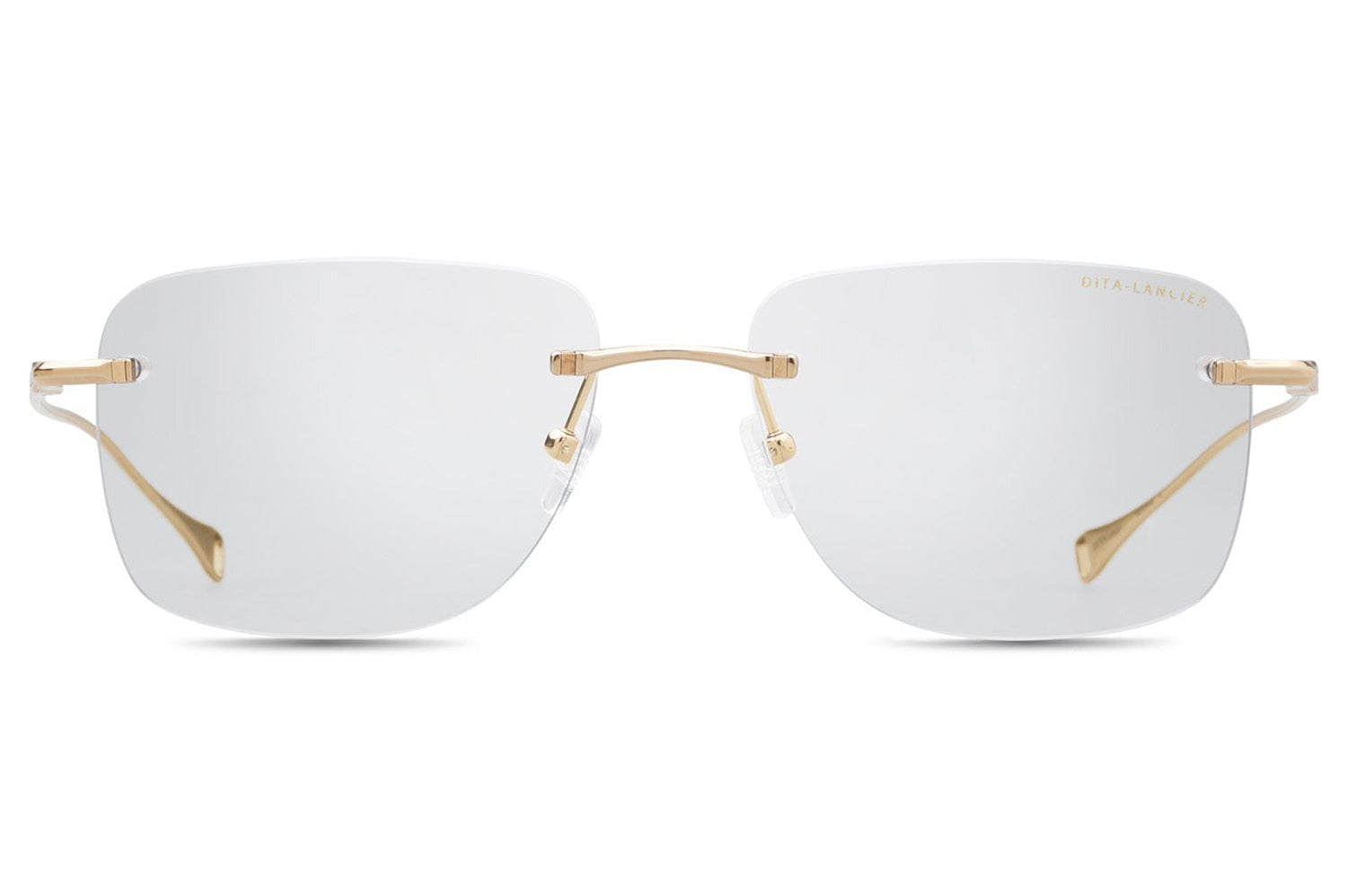 Dita Lancier LSA-119 Titanium Rimless Optical | Made in Japan