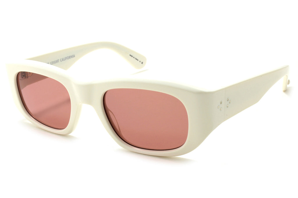 Garrett Leight - Laguna Sunglasses Teen Spirit with Bordeaux Lenses