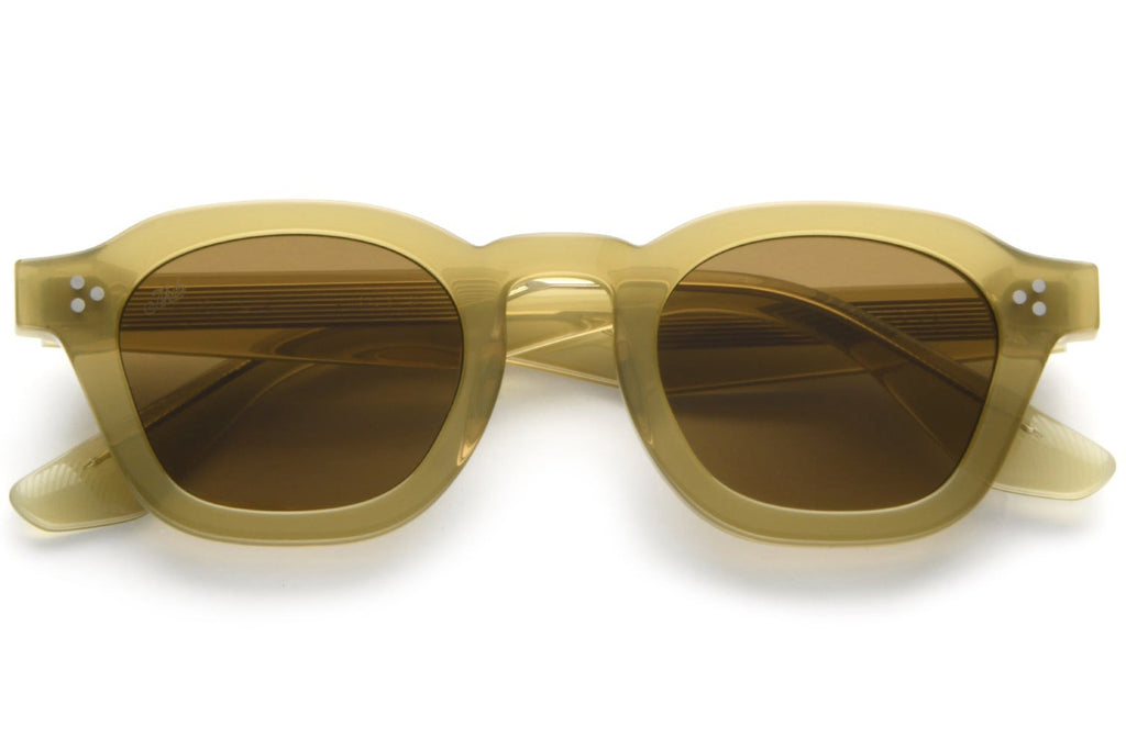 AKILA® Eyewear - Logos Sunglasses Olive Green w/ Brown Lenses