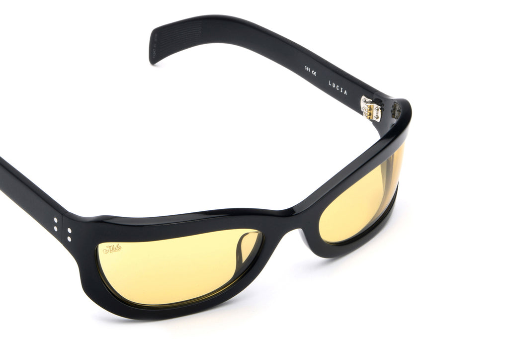 AKILA® Eyewear - Lucia Sunglasses Black w/ Yellow Lenses