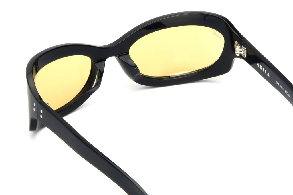 AKILA® Eyewear - Lucia Sunglasses Black w/ Yellow Lenses