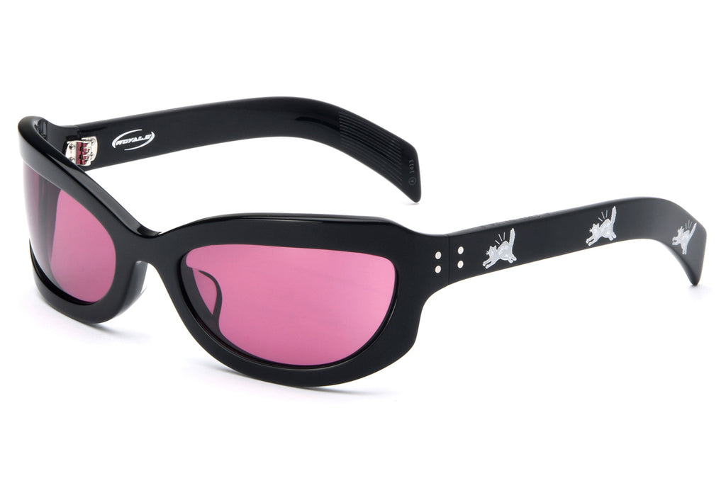 AKILA® Eyewear - Lucia Sunglasses Black w/ Plum Lenses