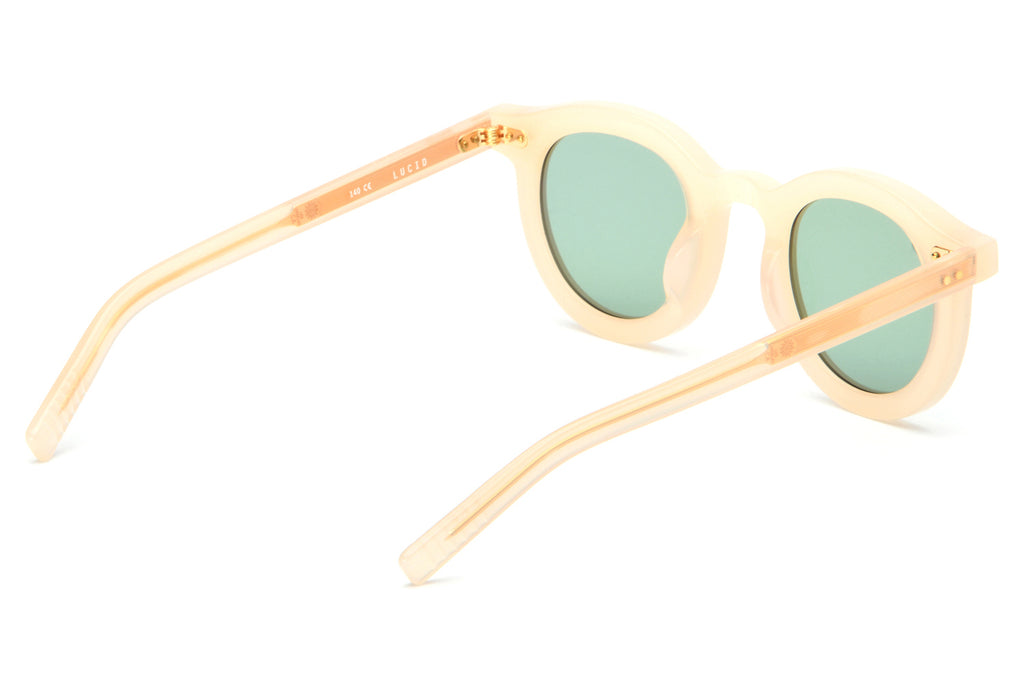 AKILA® Eyewear - Lucid Sunglasses Beige w/ Green Lenses