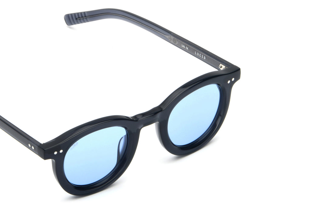 AKILA® Eyewear - Lucid Sunglasses Onyx w/ Sky Blue Lenses