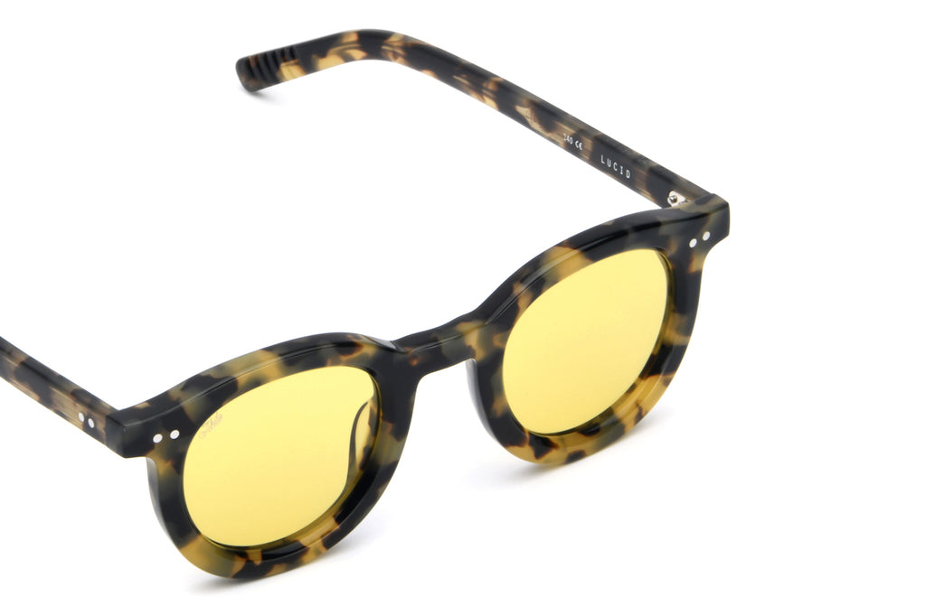 AKILA® Eyewear - Lucid Sunglasses Brown Tortoise w/ Yellow Lenses