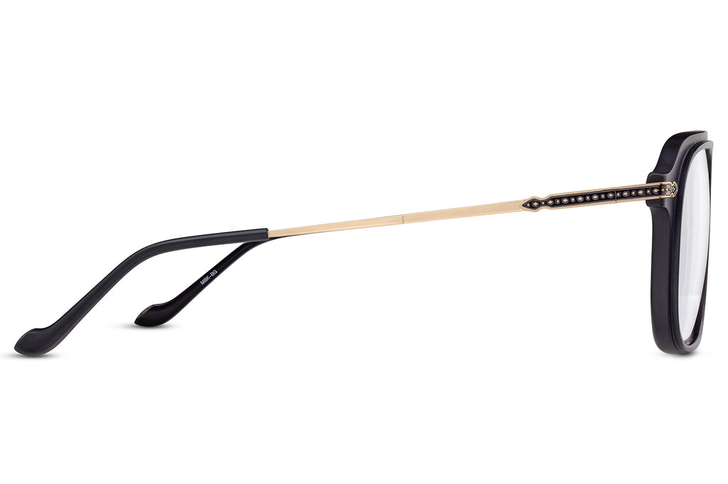 Matsuda - M2062 Eyeglasses Matte Black - Brushed Gold