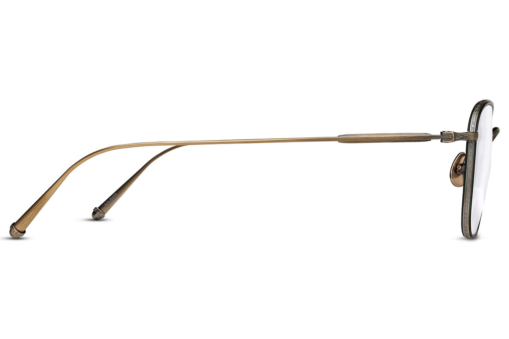 Matsuda - M3090-I Eyeglasses Antique Gold - Bottle Green