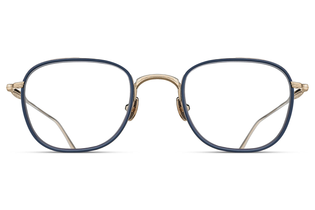 Matsuda - M3090-I Eyeglasses Brushed Gold - Navy