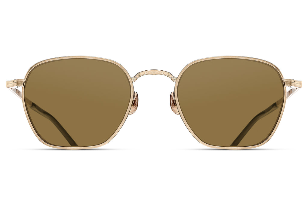 Matsuda - M3101 Sunglasses Brushed Gold - Green