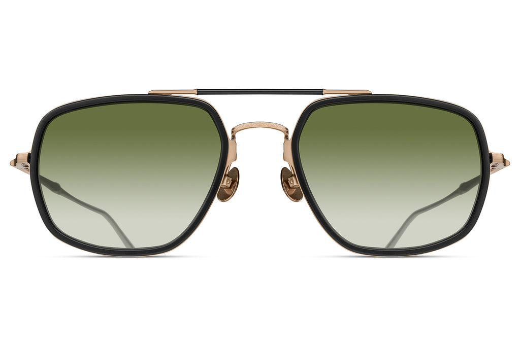 Matsuda - M3123 Sunglasses Matte Gold - Matte Black