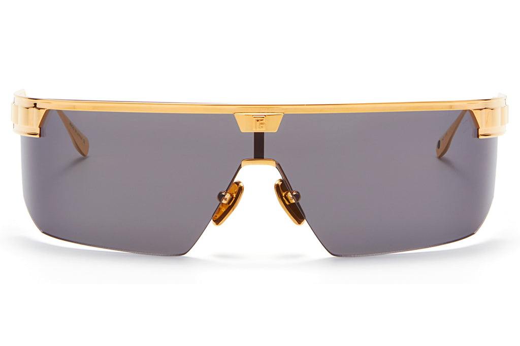 Balmain® Eyewear - Major Sunglasses Yellow Gold with Dark Grey Lenses