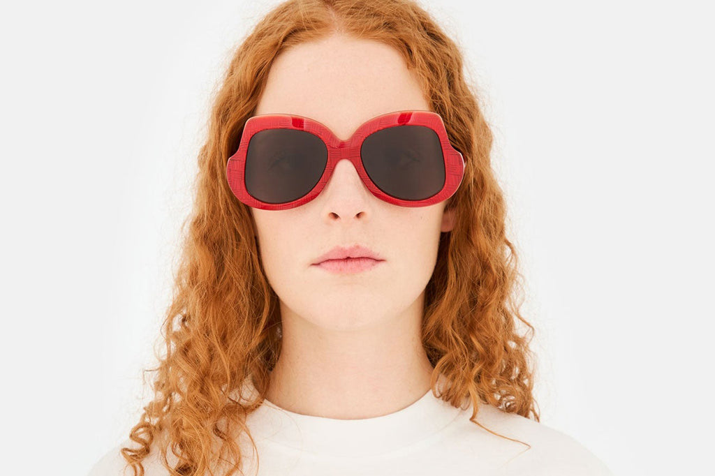 Marni® - Quelyfish Sunglasses Red Comb