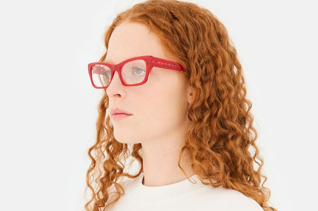 Marni® - Akelu Eyeglasses Red Comb