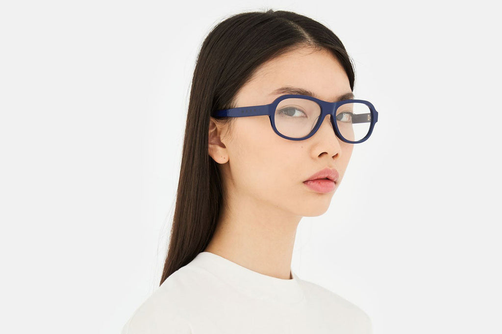 Marni® - Azotl Eyeglasses Deep Blue