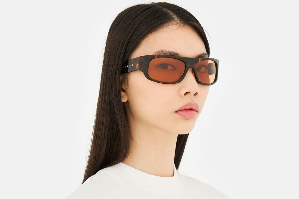 Marni® - Uailus Sunglasses Burnt Havana
