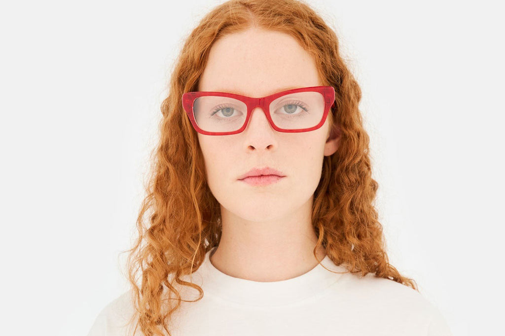 Marni® - Akelu Eyeglasses Red Comb