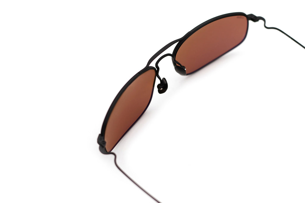 AKILA® Eyewear - Mal Sunglasses Black w/ Brown Lenses
