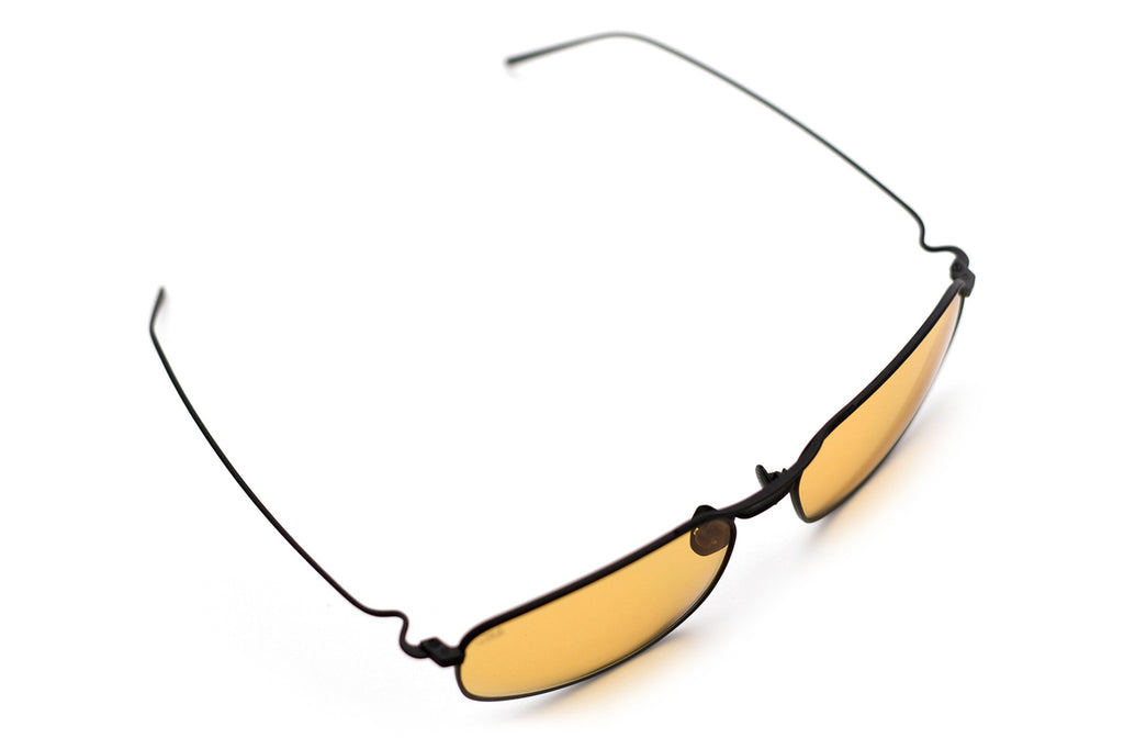 AKILA® Eyewear - Mal Sunglasses Black w/ Yellow Lenses