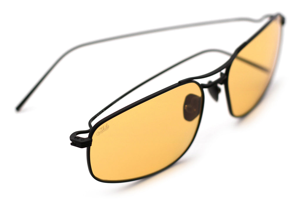 AKILA® Eyewear - Mal Sunglasses Black w/ Yellow Lenses