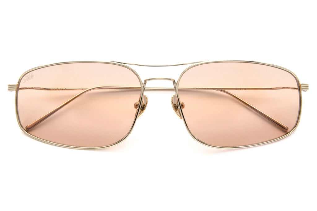 AKILA® Eyewear - Mal Sunglasses Gold w/ Peach Lenses