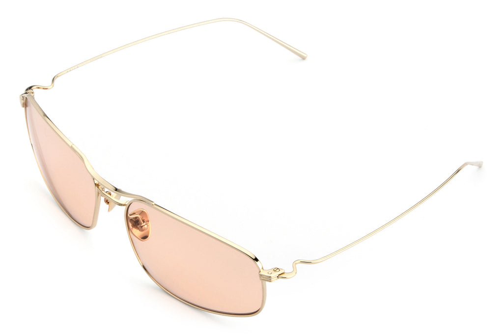 AKILA® Eyewear - Mal Sunglasses Gold w/ Peach Lenses