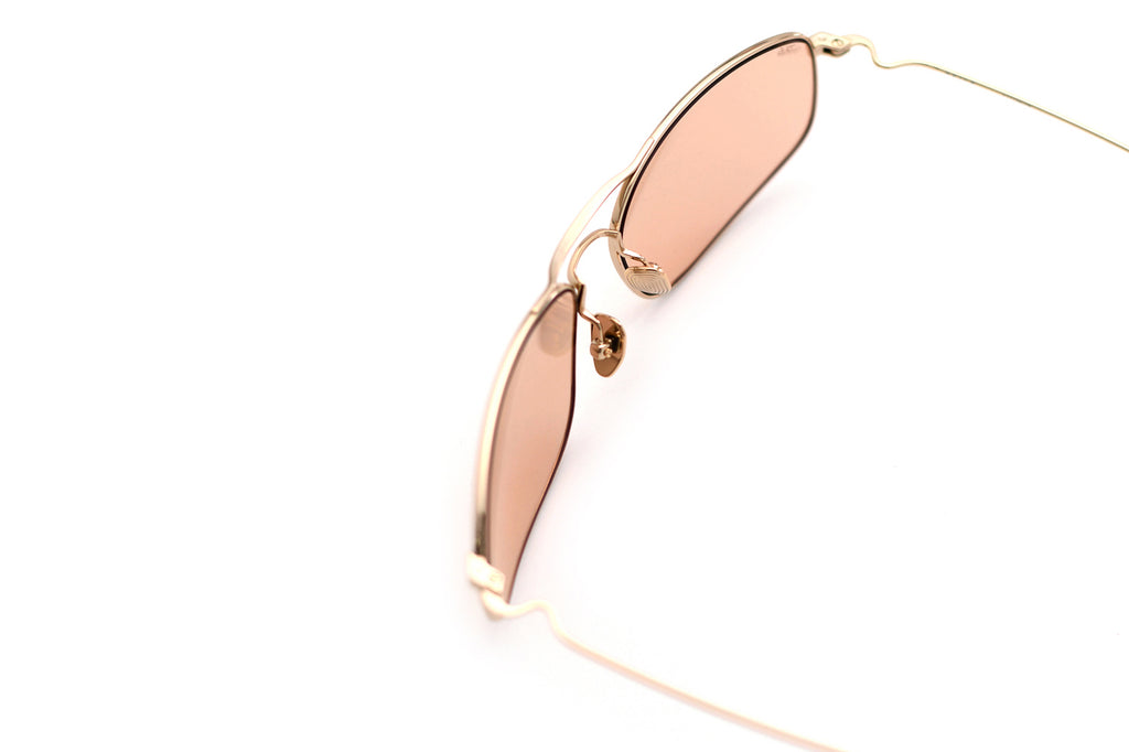 AKILA® Eyewear - Mal Sunglasses Gold w/ Peach Lenses