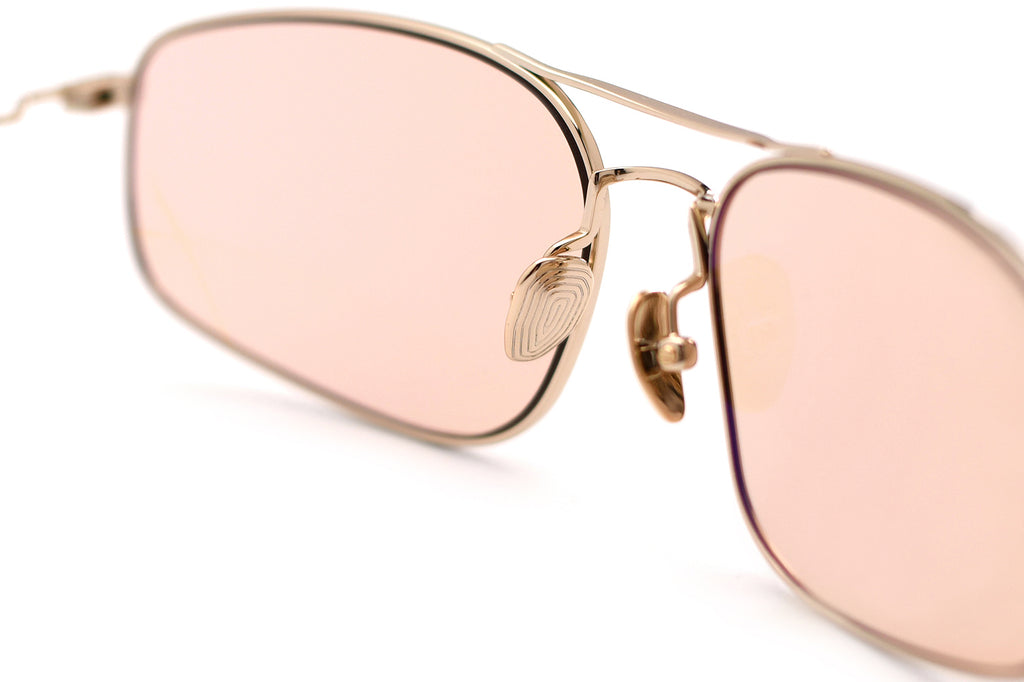 AKILA® Eyewear - Mal Sunglasses Gold w/ Peach Lenses