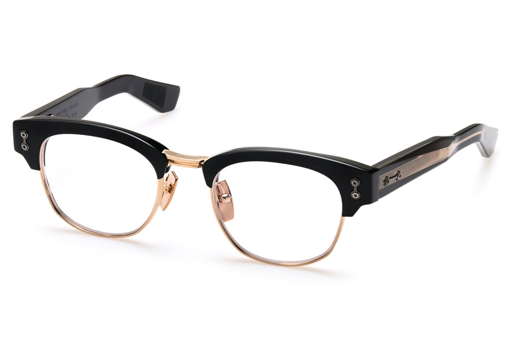 Akoni - Newton Eyeglasses Black & Brushed 12k Gold