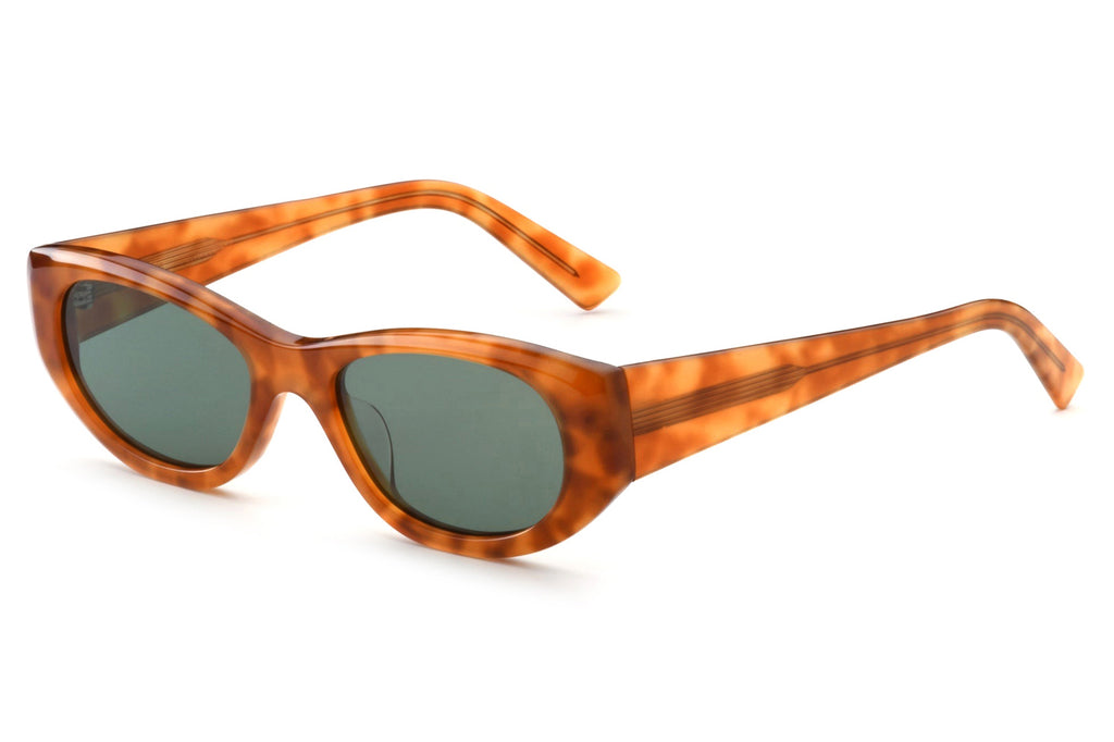AKILA® Eyewear - Newt Sunglasses Havana w/ Teal Lenses