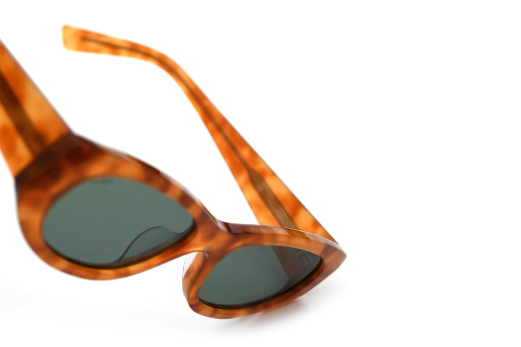 AKILA® Eyewear - Newt Sunglasses Havana w/ Teal Lenses