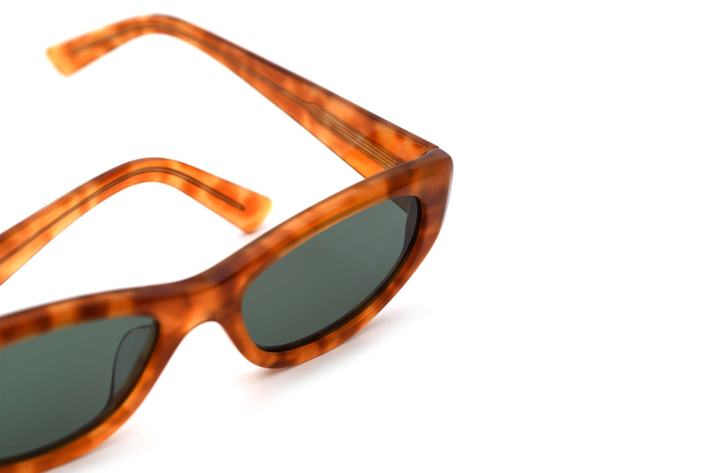AKILA® Eyewear - Newt Sunglasses Havana w/ Teal Lenses