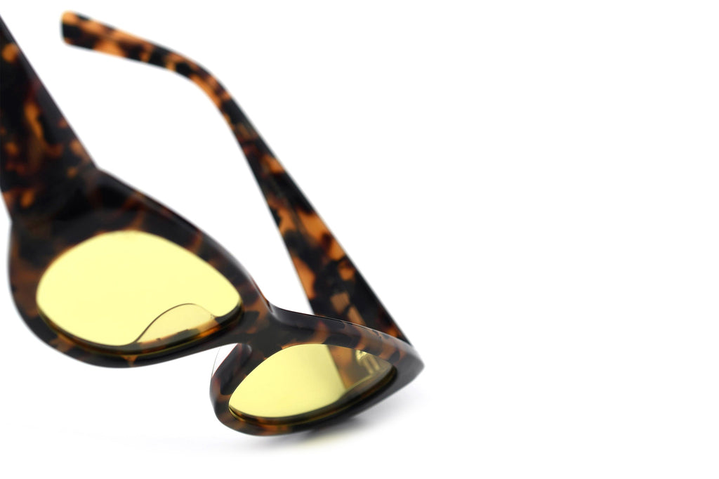 AKILA® Eyewear - Newt Sunglasses Tortoise w/ Yellow Lenses