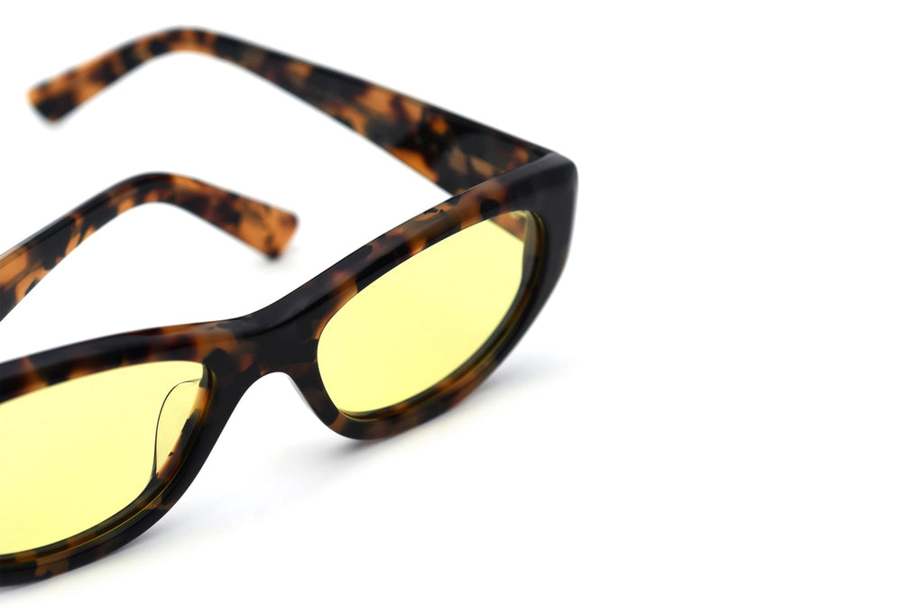 AKILA® Eyewear - Newt Sunglasses Tortoise w/ Yellow Lenses