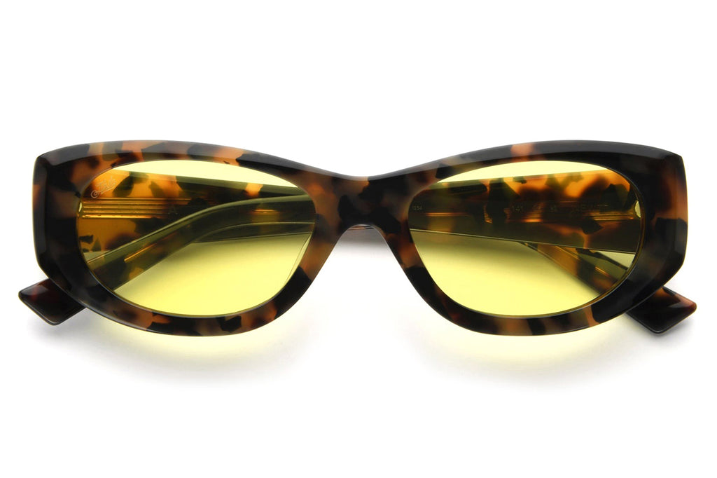 AKILA® Eyewear - Newt Sunglasses Tortoise w/ Yellow Lenses