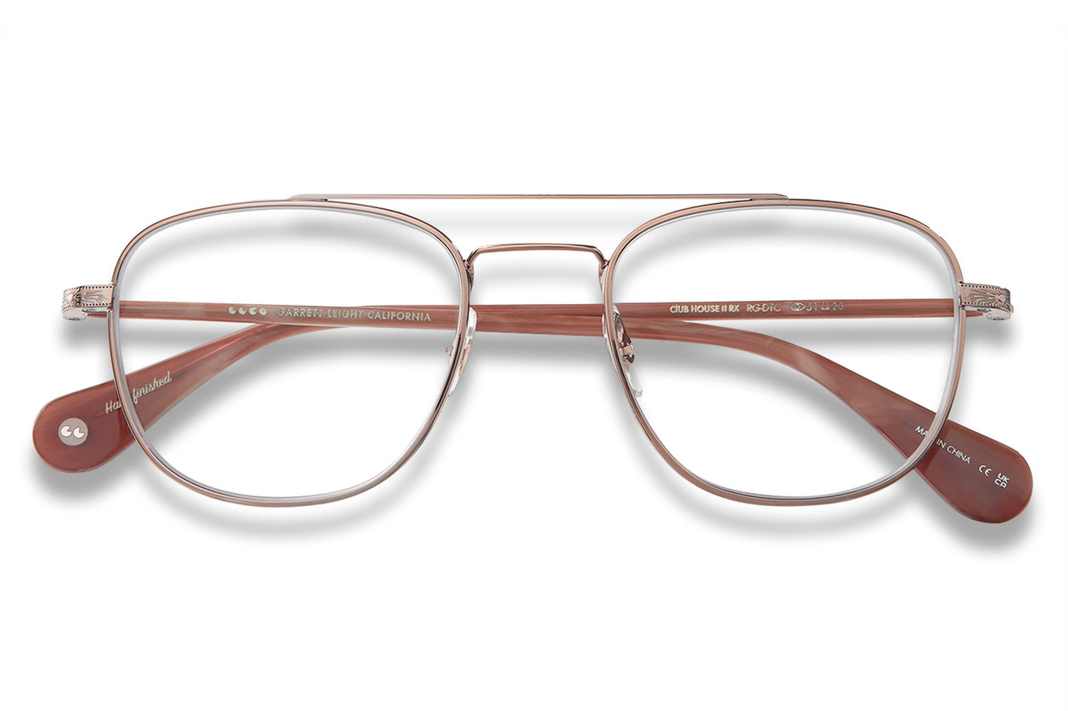 Garrett Leight® - Clubhouse II | Aviator Metal Optical