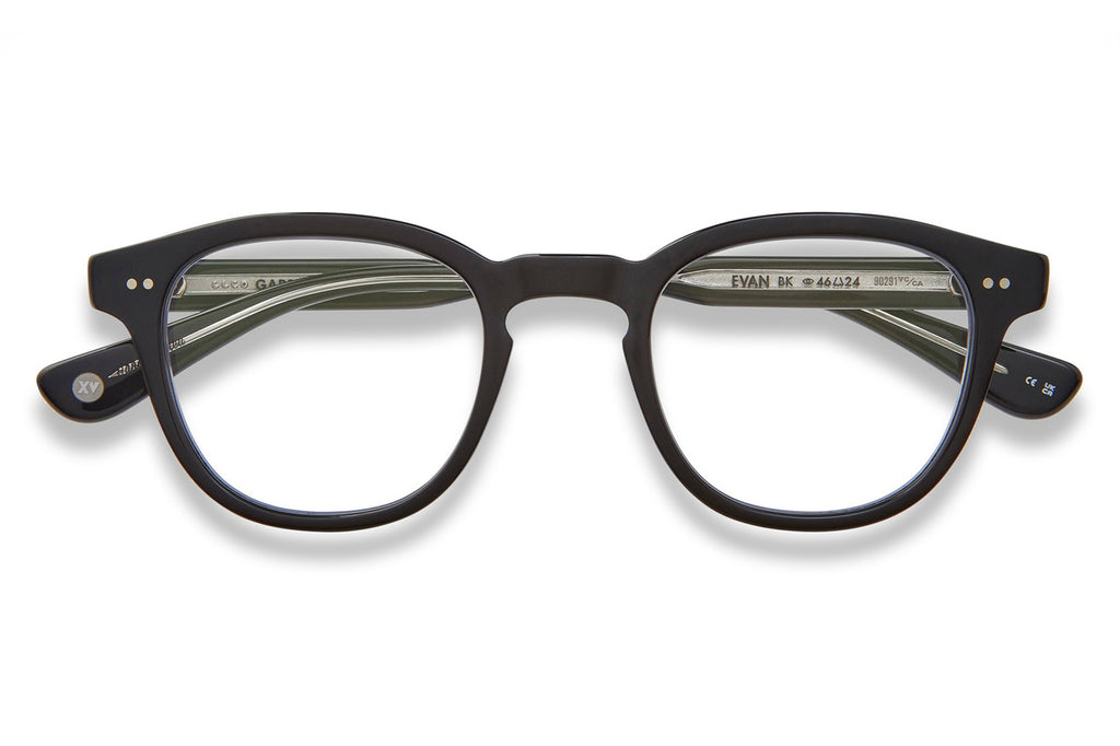 Garrett Leight - Evan Eyeglasses Black