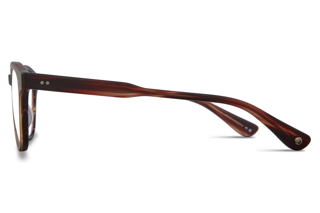 Garrett Leight - Evan Eyeglasses Matte Redwood Tortoise