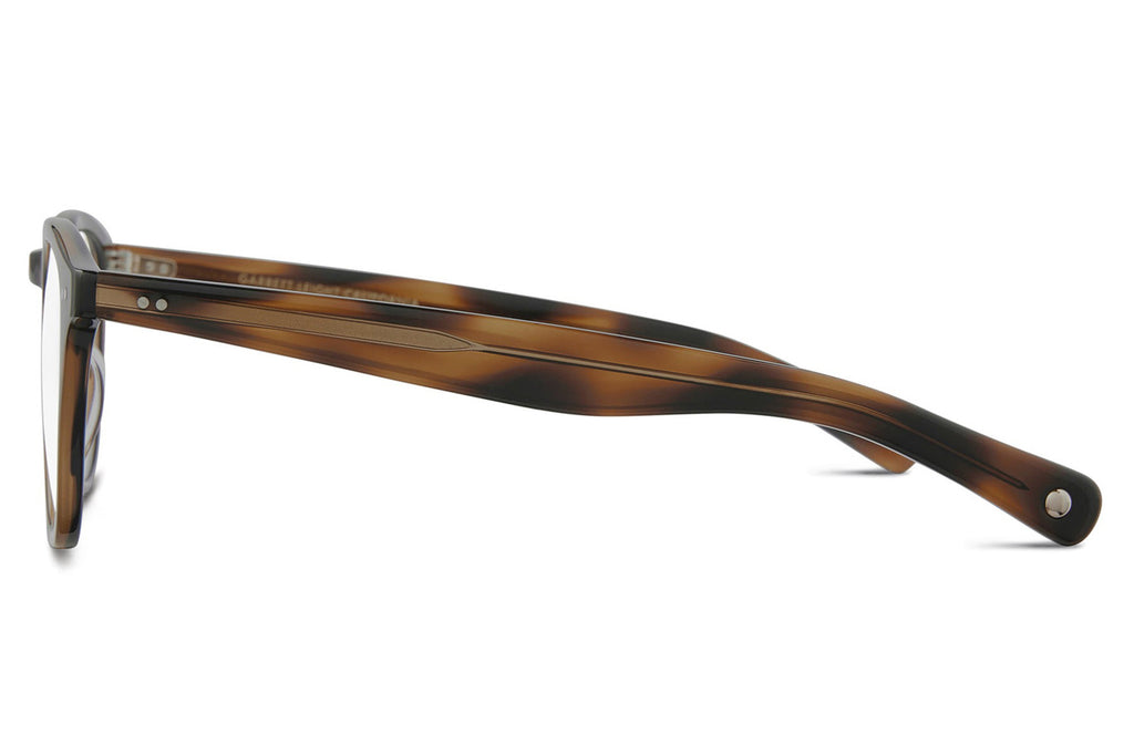Garrett Leight - Hampton X Eyeglasses Spotted Brown Shell