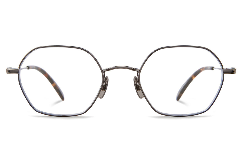 Garrett Leight - Kaiser Eyeglasses Gunmetal-Agate Tortoise