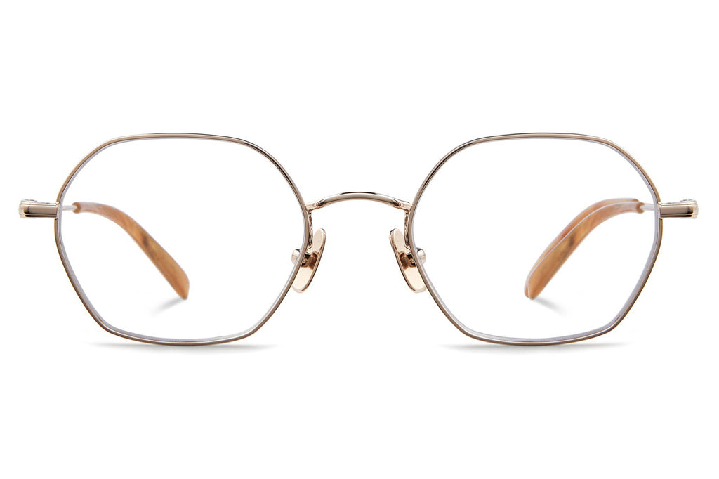 Garrett Leight - Kaiser Eyeglasses Gold-Agave Tortoise