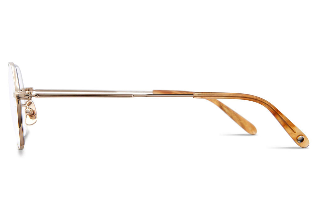 Garrett Leight - Kaiser Eyeglasses Gold-Agave Tortoise