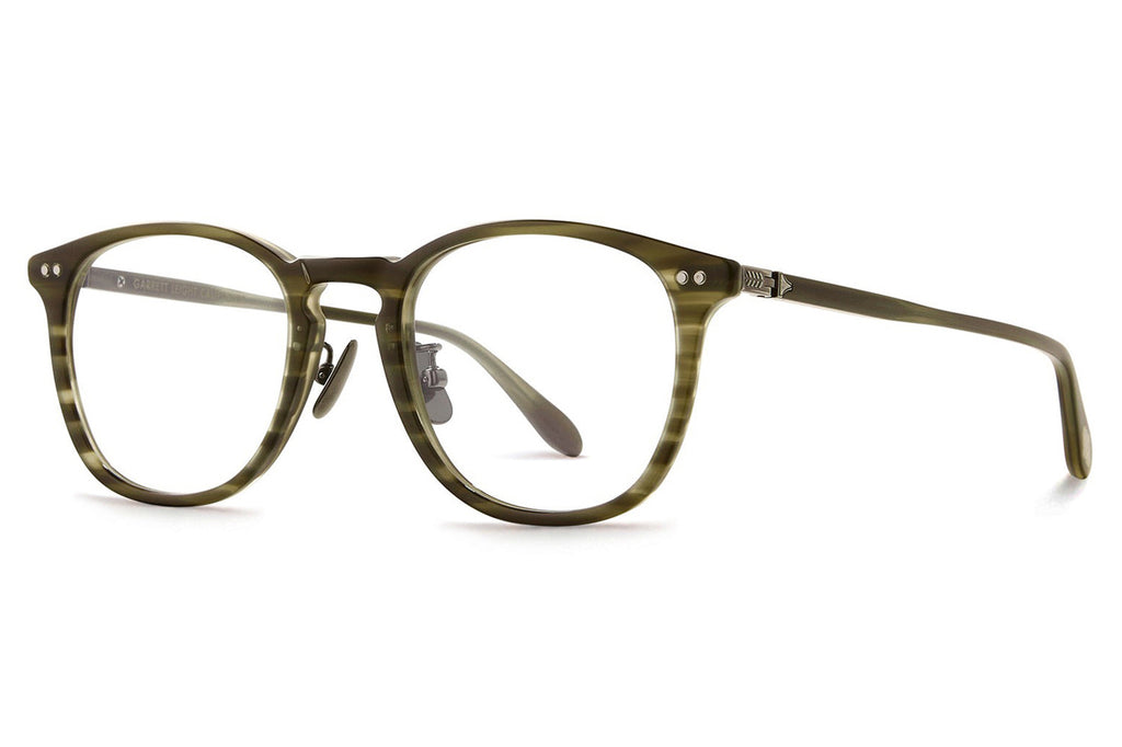Garrett Leight - Kinney J Eyeglasses Ivy Tortoise