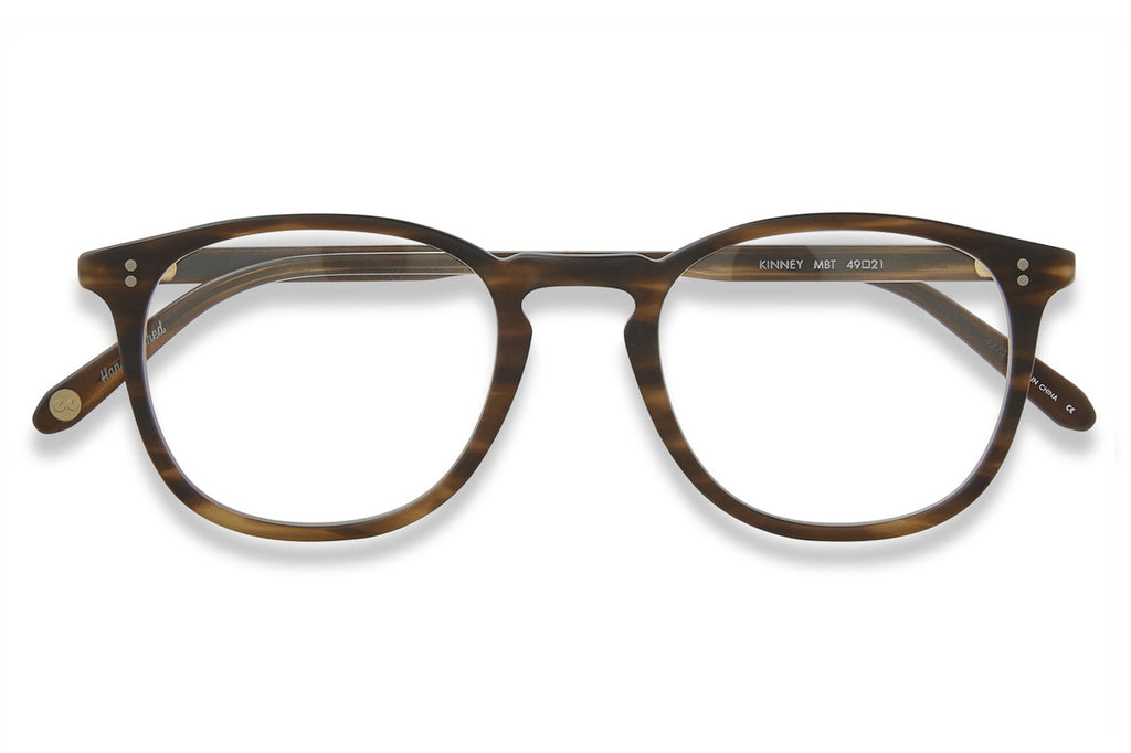 Garrett Leight - Kinney Eyeglasses Matte Brandy Tortoise