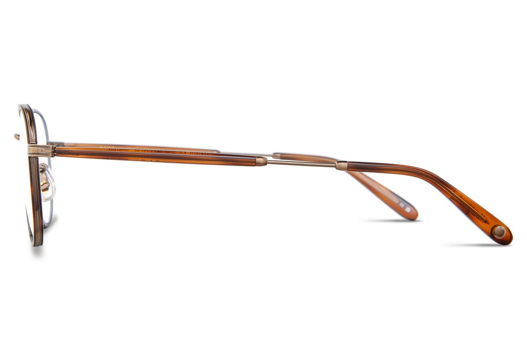 Garrett Leight - Linnie Eyeglasses Espresso Tortoise-Antique Gold